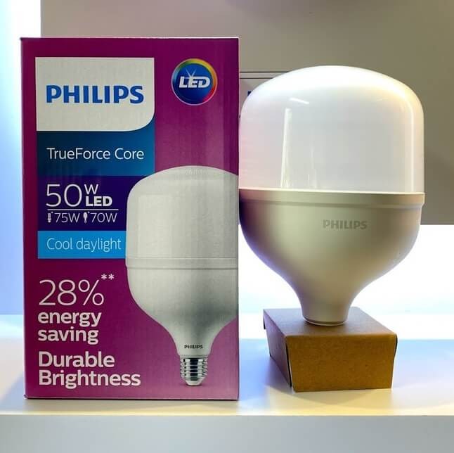 Đèn LED Bulb Trụ Philips TForce Core HB 50W E27