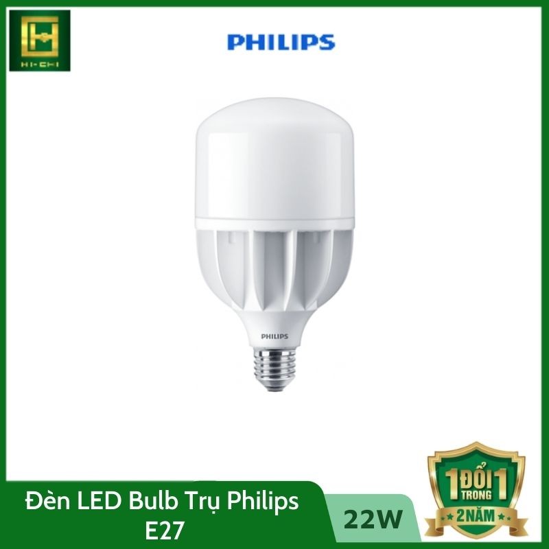 Đèn LED Bulb Trụ Philips TForce Core HB 22W E27
